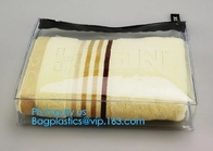 Promotional PVC Toiletry bag with zipper and slider, Underwear packing bag,shinny zipper,matte slider printing customize
