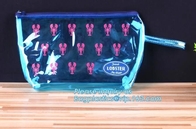 Backpack Slider Zipper Bags / Vase Drawstring Bag Waterproof PVC Header