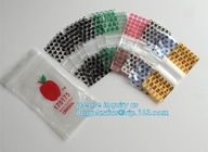 Antistatic Ziplockk Bags, Self Resealable Mini Grip Poly Plastic Clear Zip Lock Grip Seal Food Packing Bags for Chinese-d