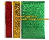 Hot Bag Bao bì đầy màu sắc kim loại Túi bong bóng Zipper Bao bì cho mỹ phẩm, Túi bong bóng Ziplock được làm bằng nhựa PET / CP