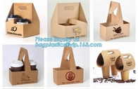 coffee paper cup carriers,Paper cup carrier for coffee shop cups take away packing paper board carriers, wine carrier,