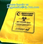 Biohazardous Bags with Custom Printed for Laboratory Used, disposable Polypropylene Autoclavable Biohazard Bag, bagease