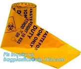High temperature resistance 120C Biohazard Garbage Bags Medical Wast Bags for Sterilization Used in Hospital, bagease