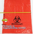 8-10 Gallon Medical Waste Trash Bags Compostable Biohazard Waste Bags Infectious Waste Basure Infecciosa Bags, bagplasti