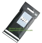 Eco-Friendly waterproof durable grey/white PLA biodegradable courier bags,100% compostable and biodegradable Courier Env