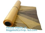 plastic auto paint masking film supplier 5*150m, plastic pe protective cushion material paint protection film, auto pol