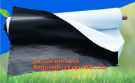 20 micron white black plastic mulch film UV stabilized anti weed white or silver mulching film for agriculture use BAGEA