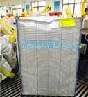 Circular FIBC Jumbo Bags , Pp Jumbo Bags For Cement / Agriculture Fertilizer
