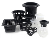 Greenhouse Net Pot Cup For Hydroponic Growing System Hydroponics Net Pots Mesh Cup and Foams