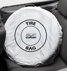 spare car tire plastic storage tote bags tyre packaging custom size disposable gusset