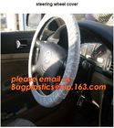 steering wheel 5 in 1 clean kits Disposable seat cover disposable steering wheel cover disposable gear shift cover dispo